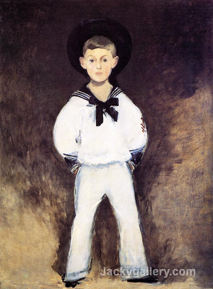Portrait of Henry Bernstein as a Child by Edouard Manet paintings reproduction